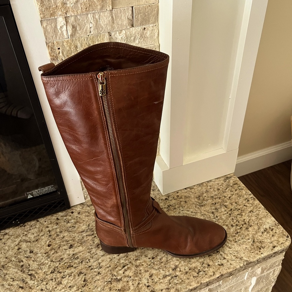 ‘Tory Burch Leather Upper Boots - image 3